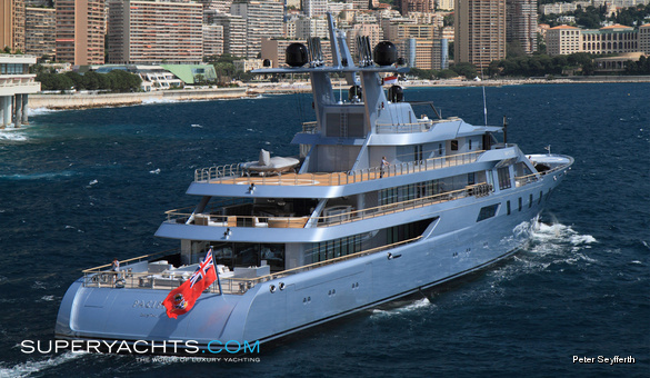 85.20m motor yacht, custom built in 2010 by Lurssen Yachts. The yacht 