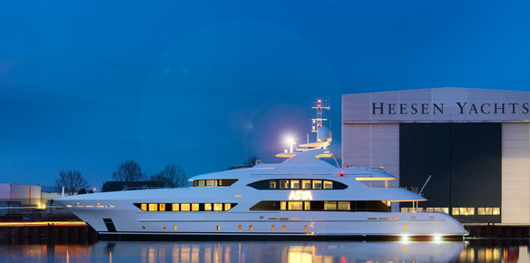 Heesen Yachts Launch Superyacht Asya in Oss (photo by Dick Holthuis)